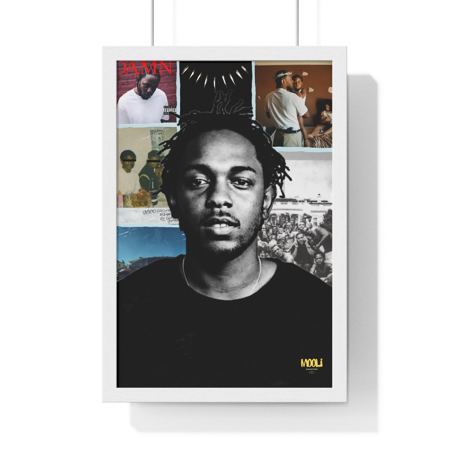 Kendrick Lamar | Framed Discography Poster