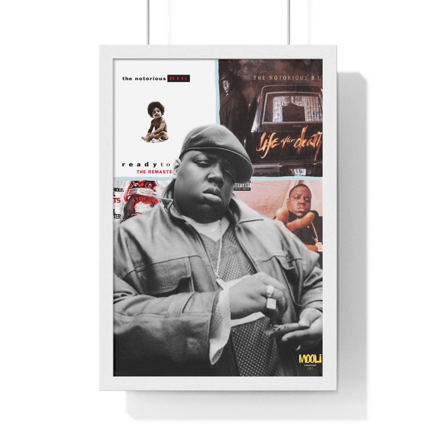 Notorious B.I.G. | Framed Discography Poster