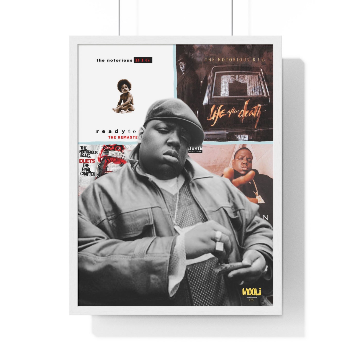 Notorious B.I.G. | Framed Discography Poster