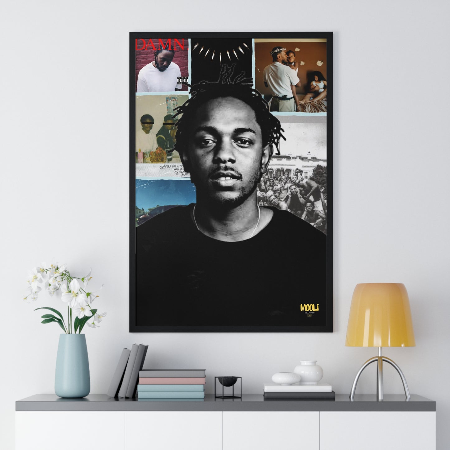 Kendrick Lamar | Framed Discography Poster