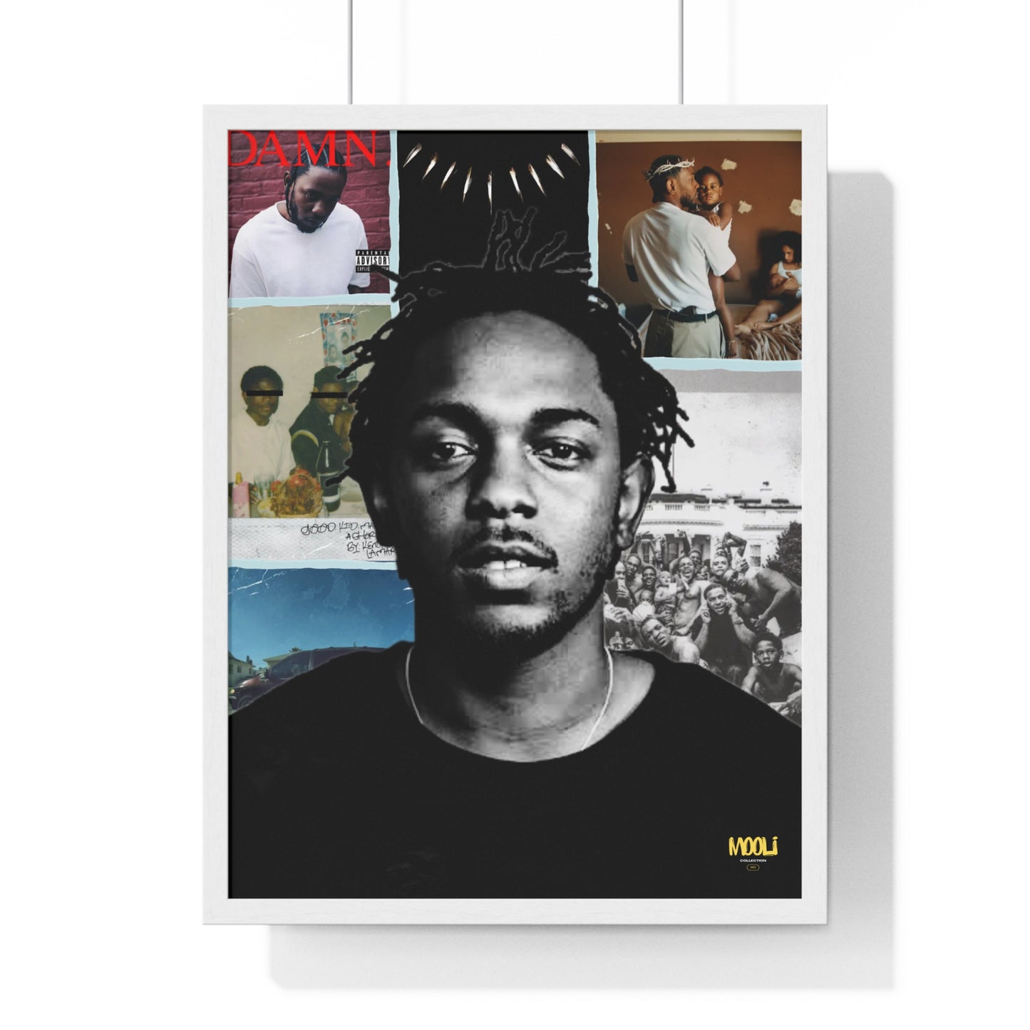 Kendrick Lamar | Framed Discography Poster