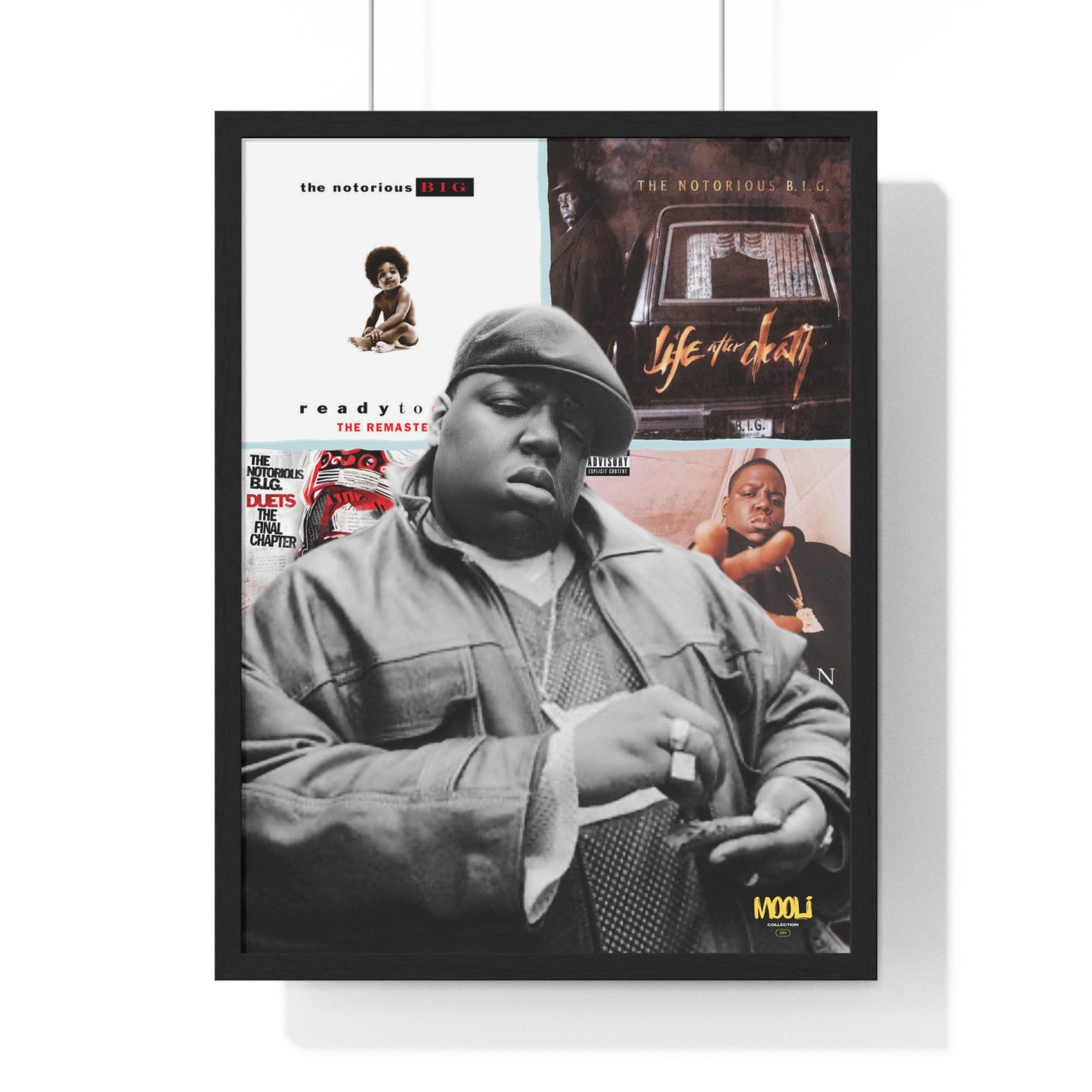 Notorious B.I.G. | Framed Discography Poster
