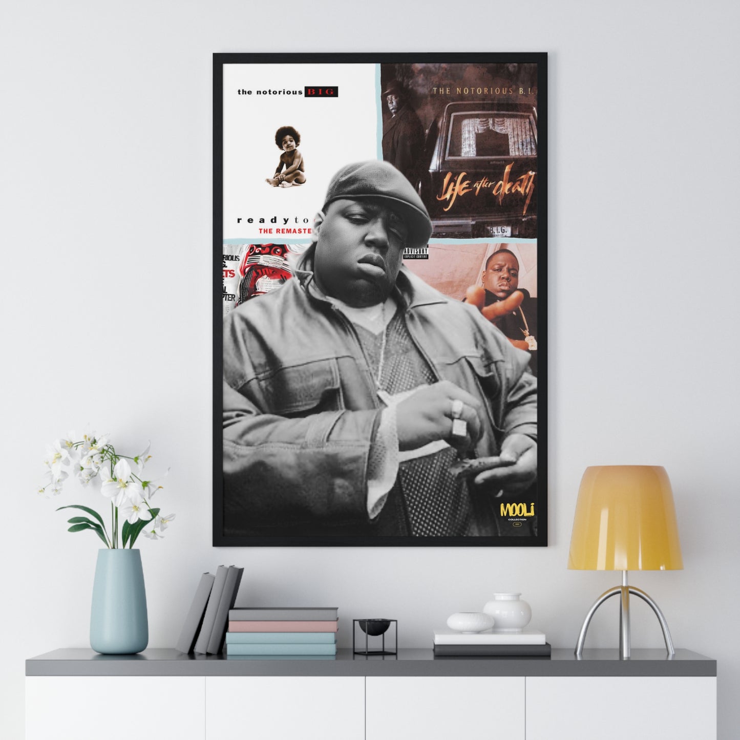 Notorious B.I.G. | Framed Discography Poster