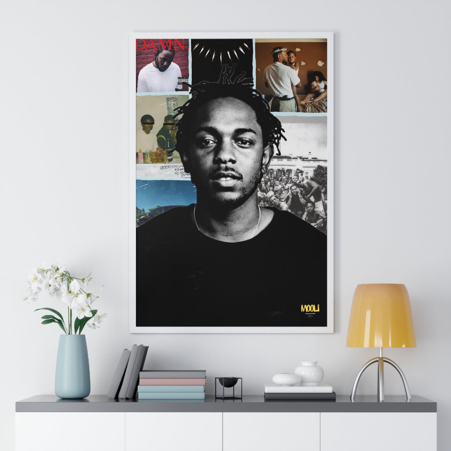 Kendrick Lamar | Framed Discography Poster