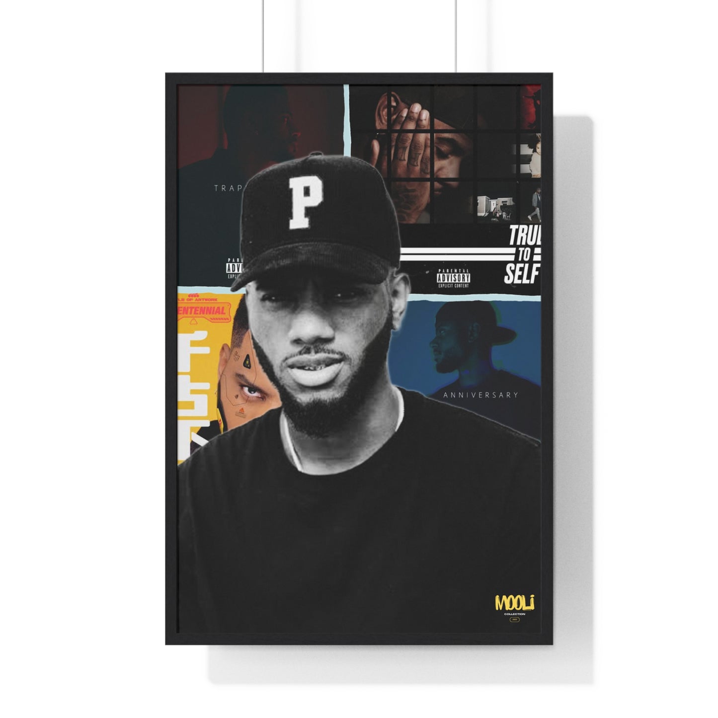 Bryson Tiller | Framed Discography Poster