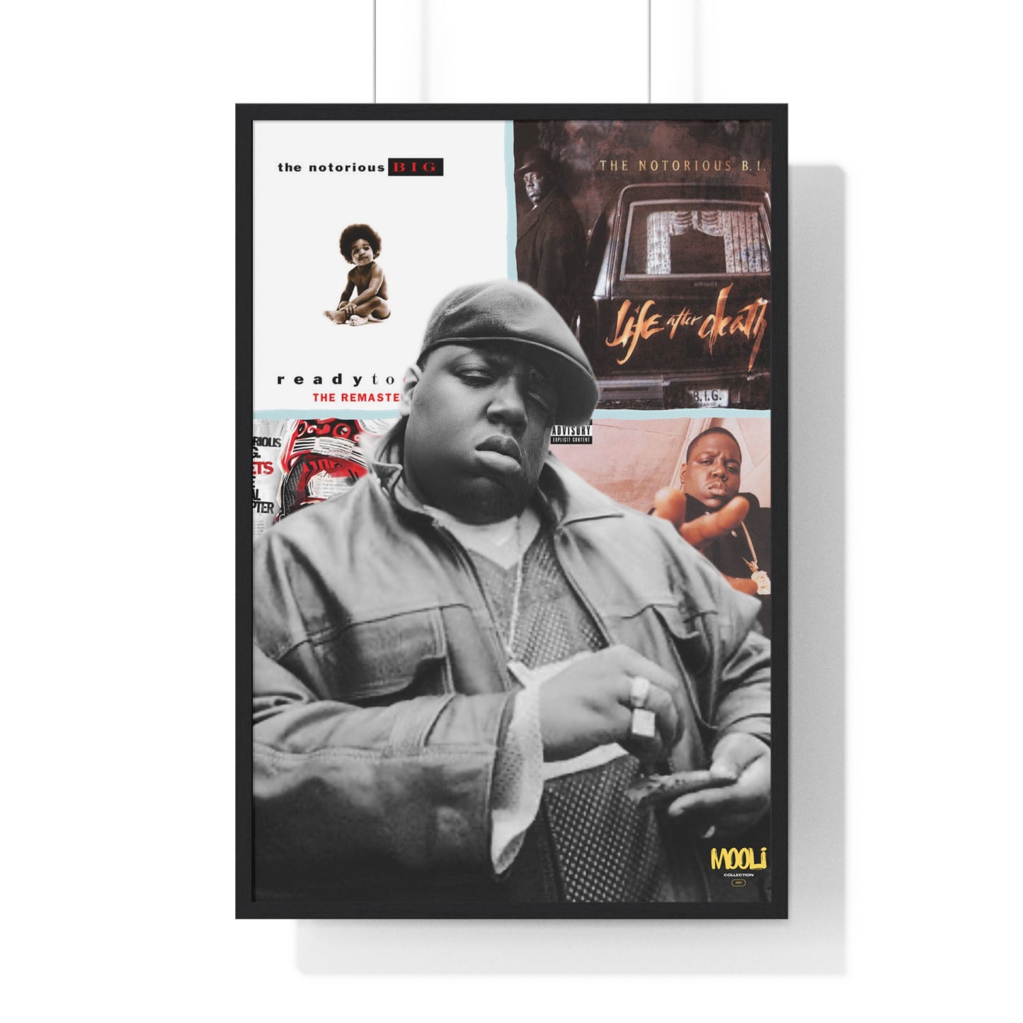Notorious B.I.G. | Framed Discography Poster