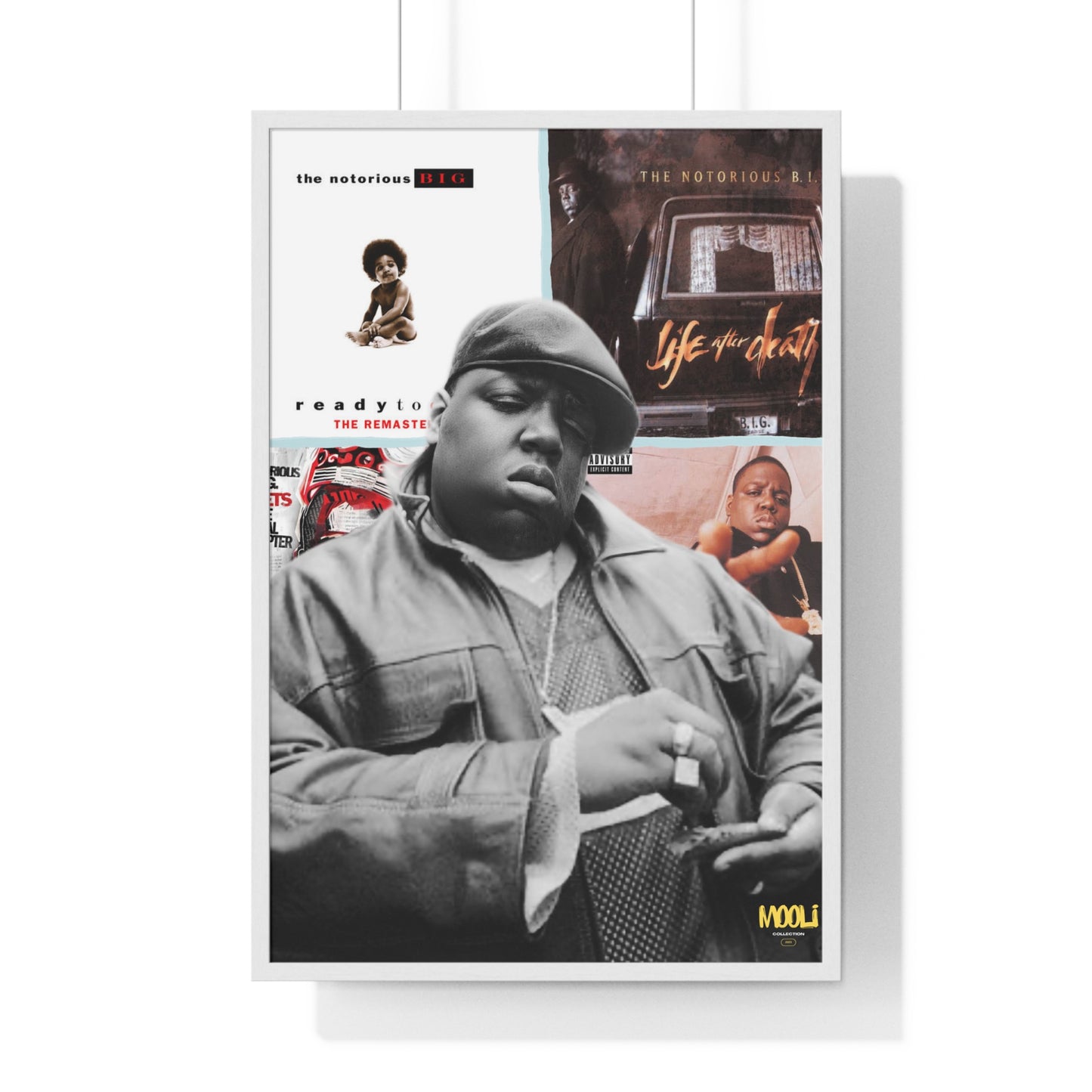 Notorious B.I.G. | Framed Discography Poster