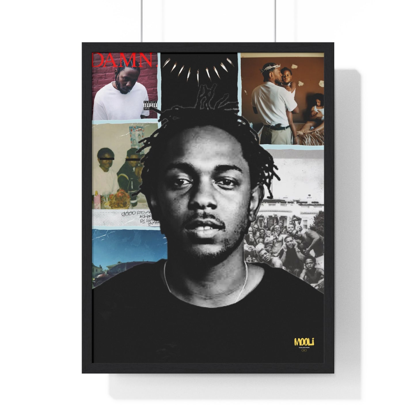 Kendrick Lamar | Framed Discography Poster