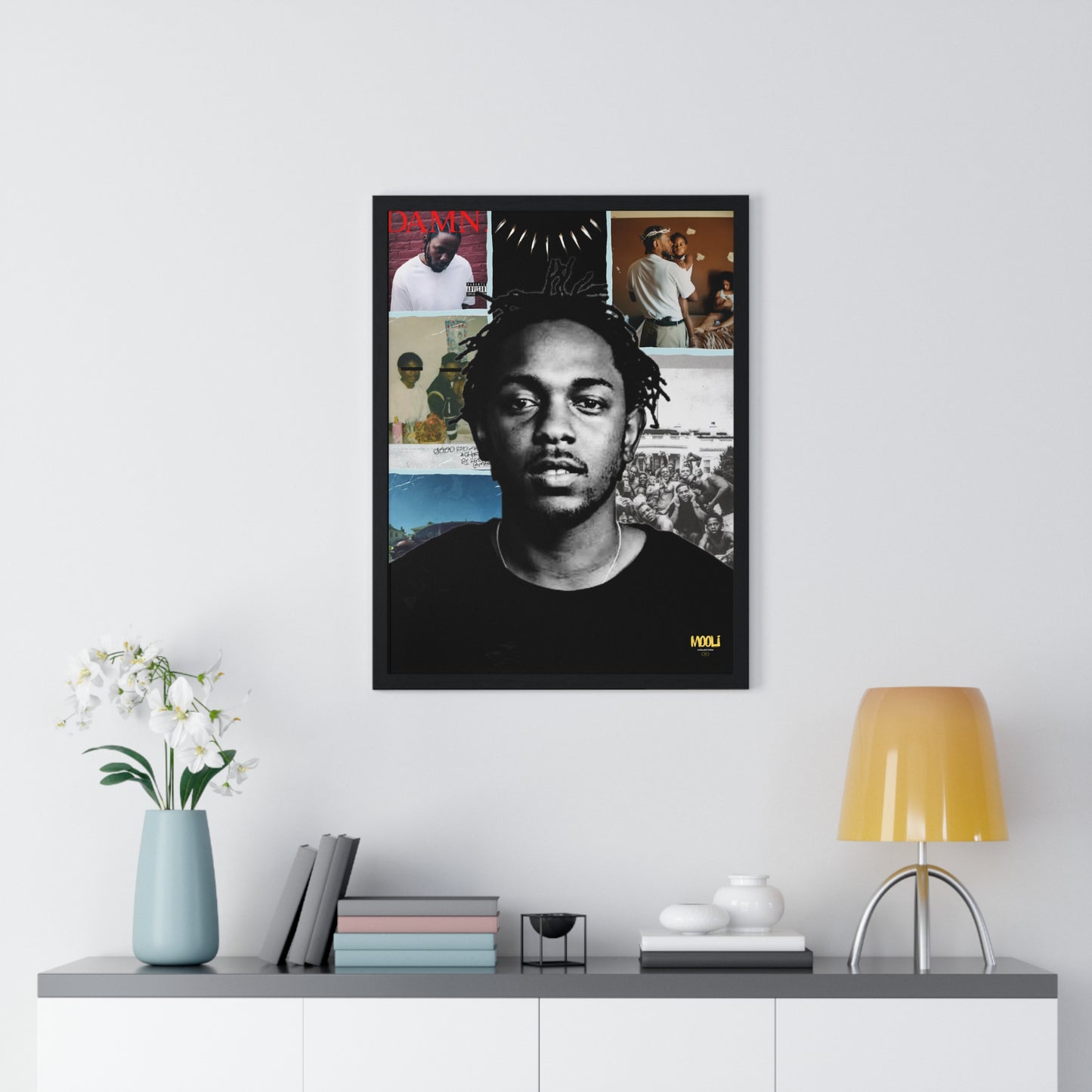 Kendrick Lamar | Framed Discography Poster