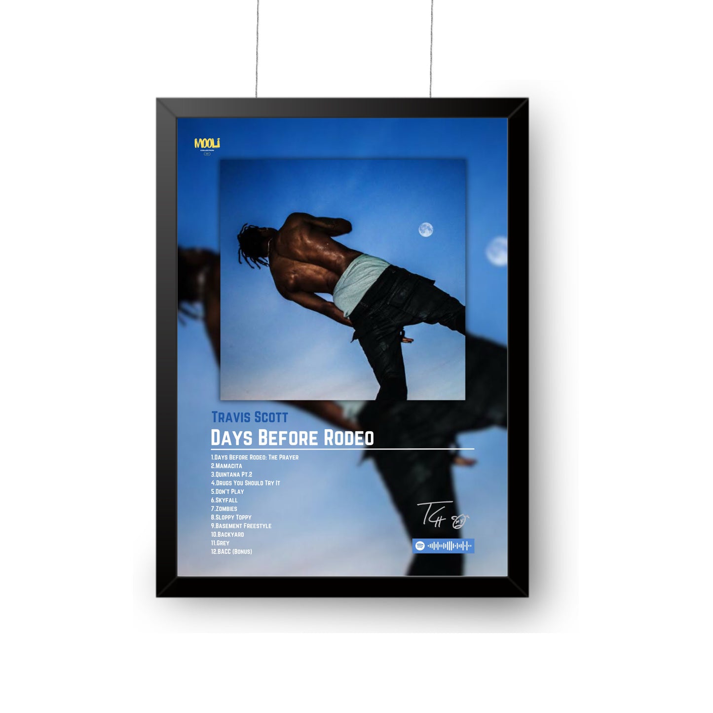 Travis Scott Album Poster | Days Before Rodeo