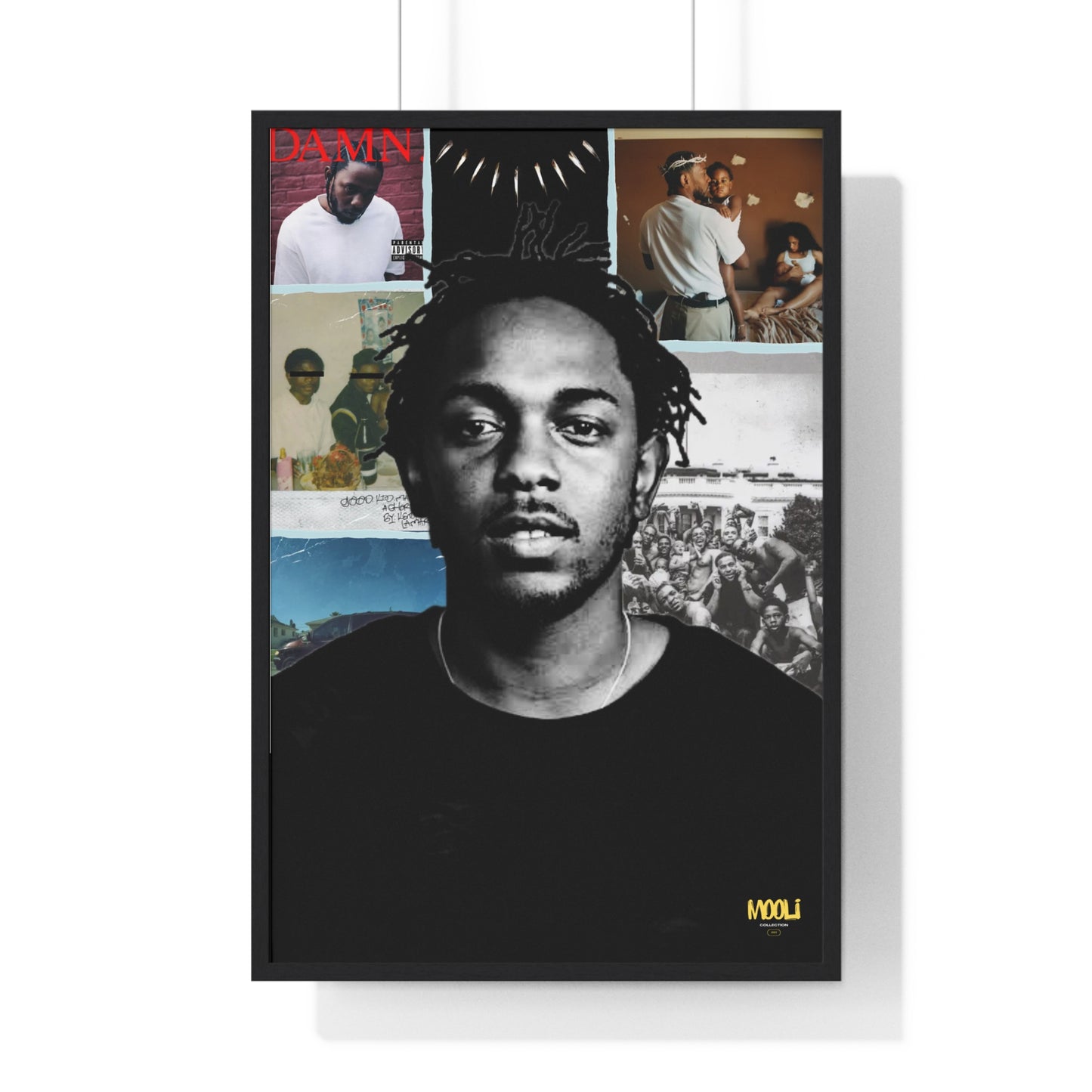 Kendrick Lamar | Framed Discography Poster