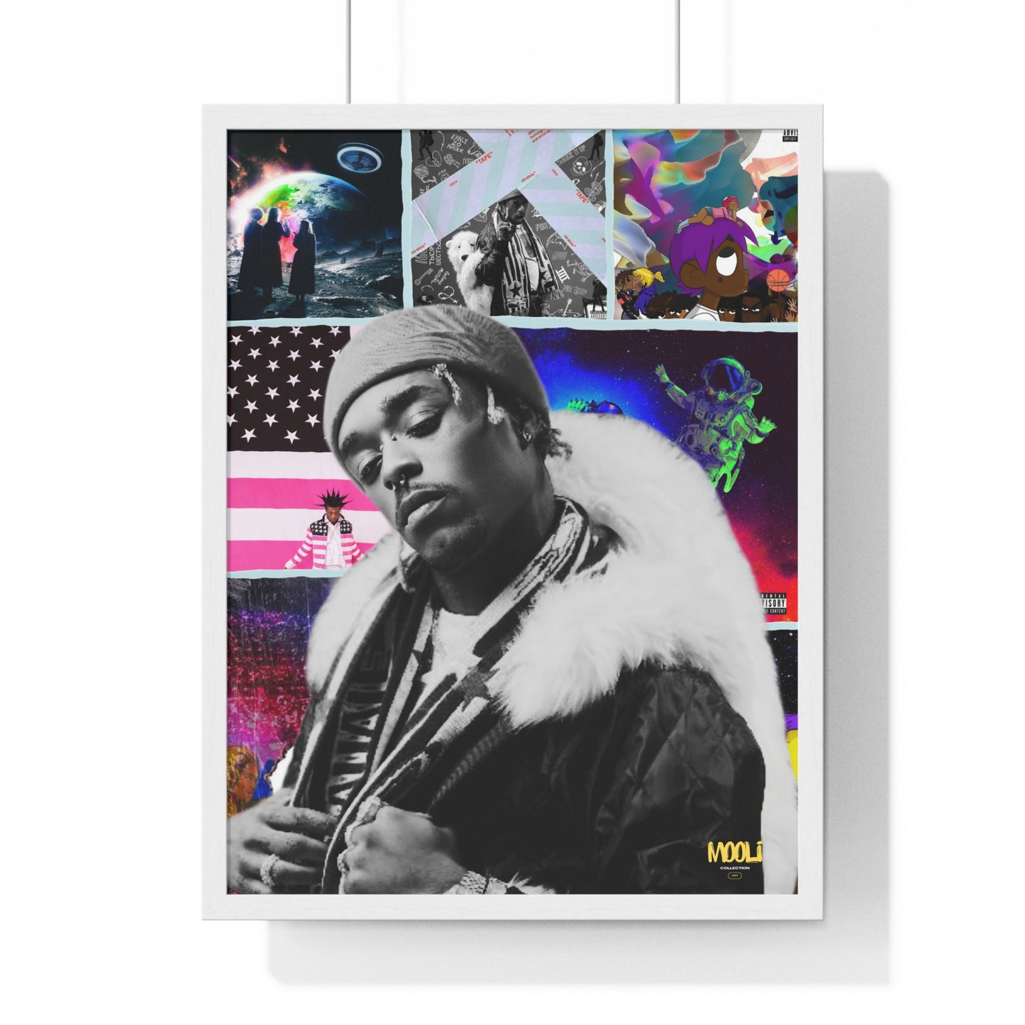 Lil Uzi Vert | Framed Discography Poster