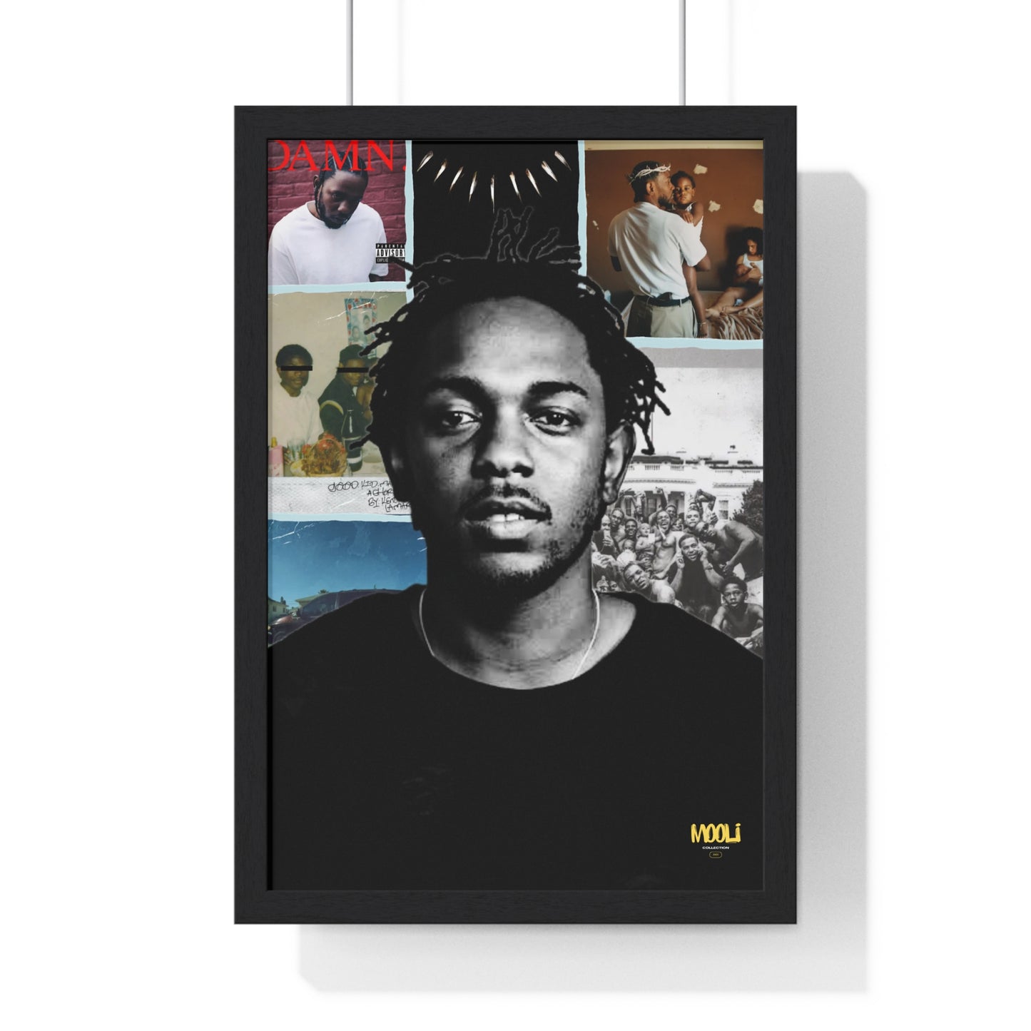 Kendrick Lamar | Framed Discography Poster