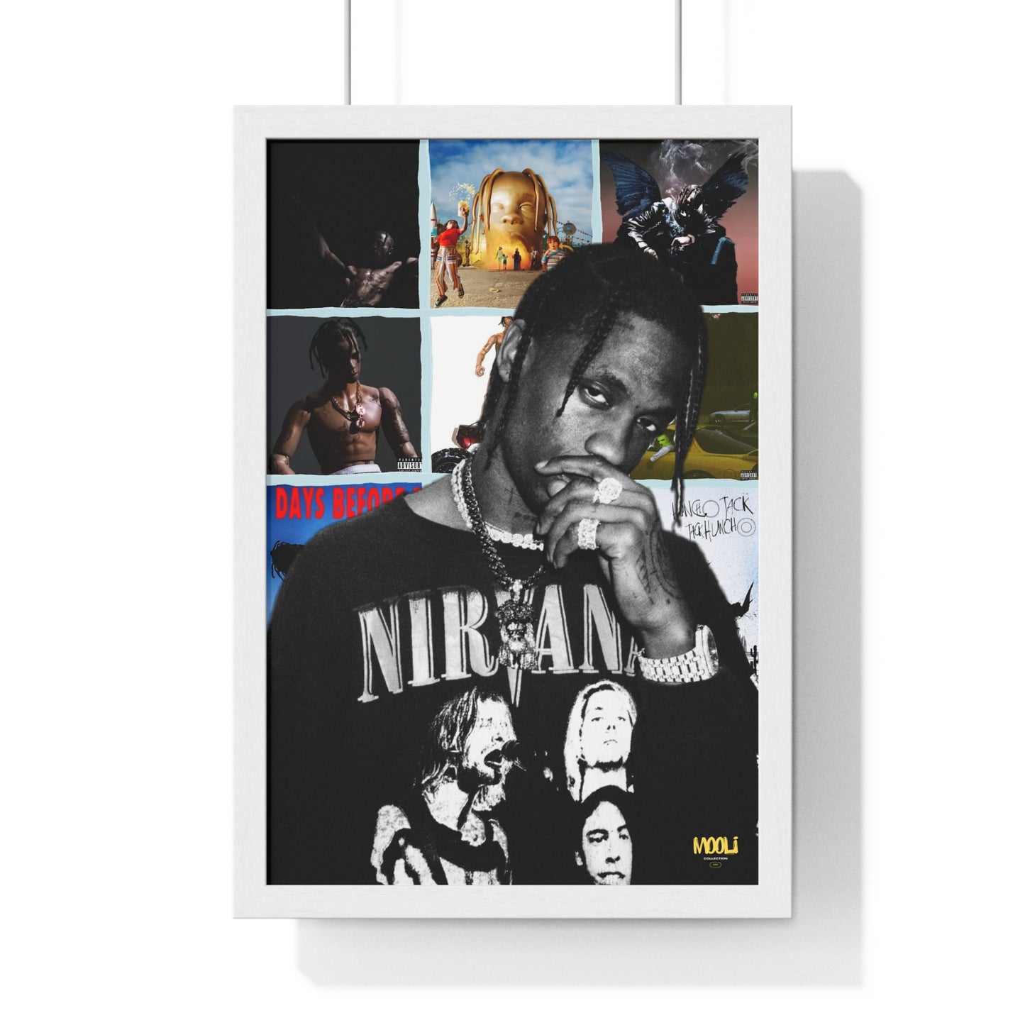 Travis Scott | Framed Discography Poster
