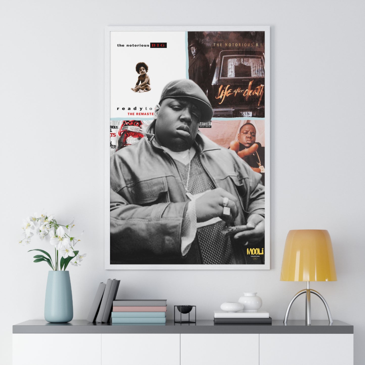 Notorious B.I.G. | Framed Discography Poster