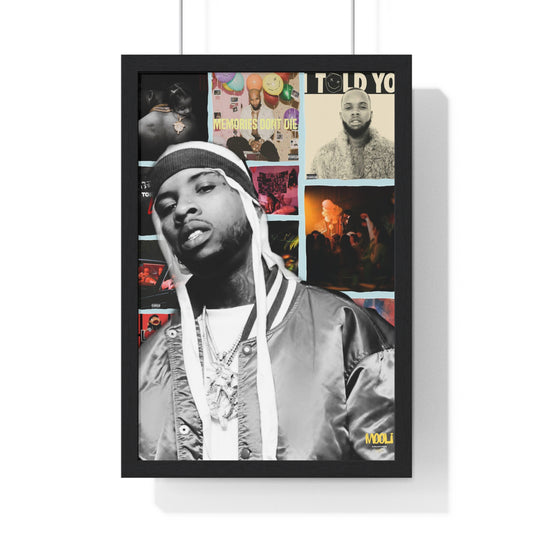 Tory Lanez | Framed Discography Poster