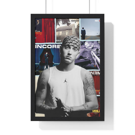 Eminem | Framed Discography Poster