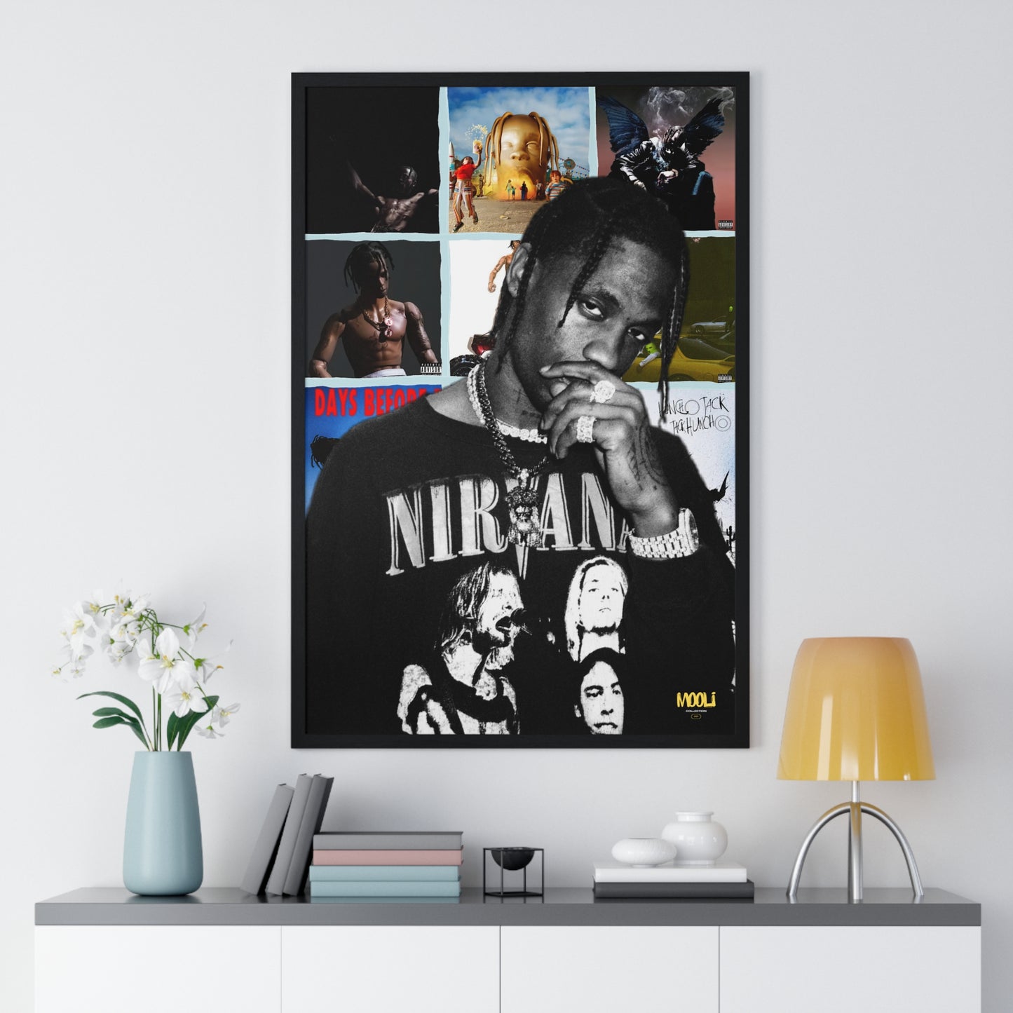 Travis Scott | Framed Discography Poster
