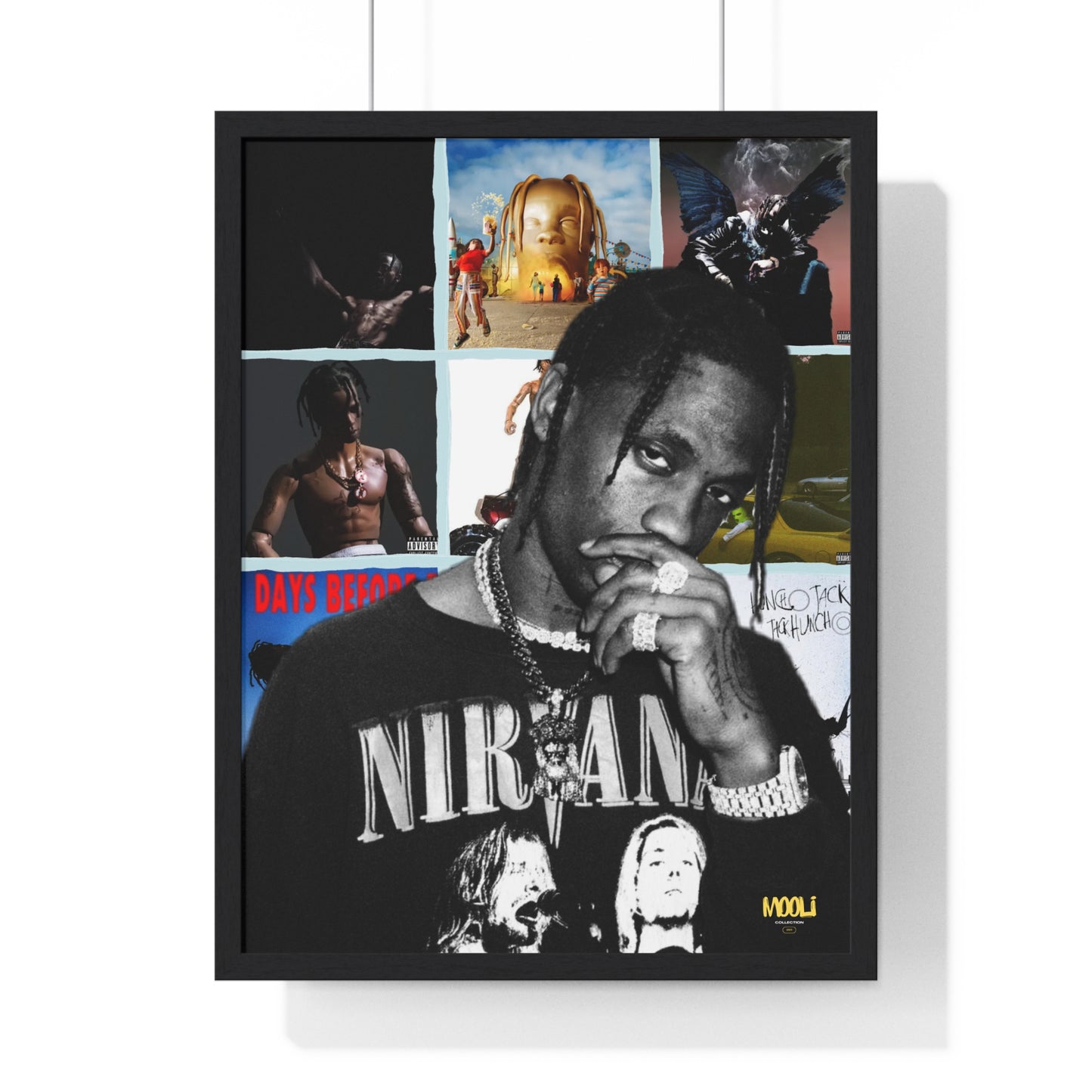 Travis Scott | Framed Discography Poster