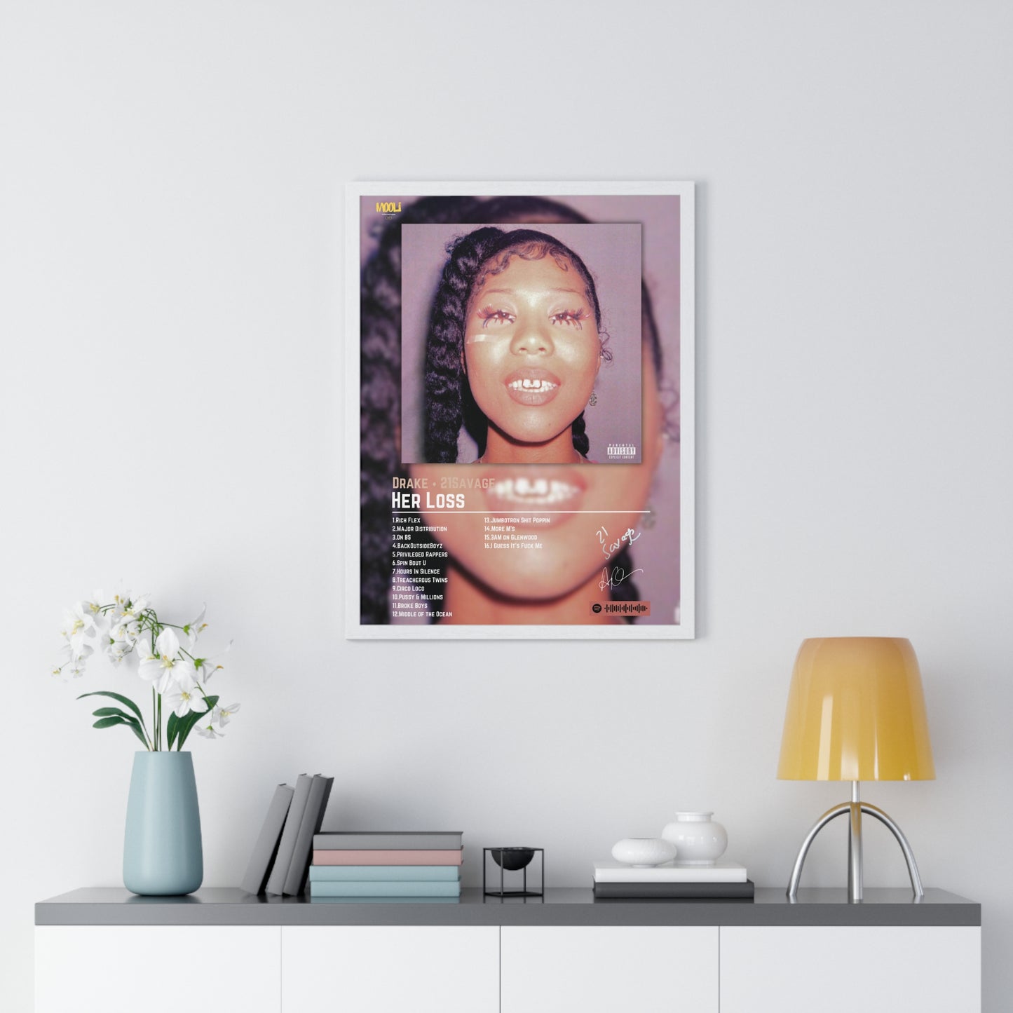 Her Loss | Framed Poster