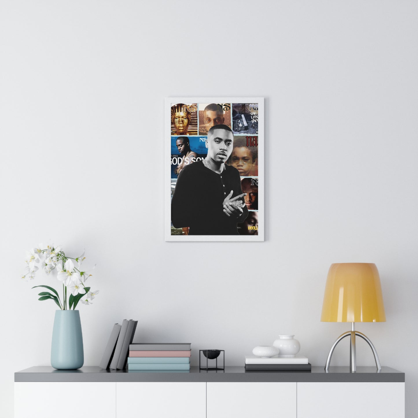 Nas | Framed Discography Poster