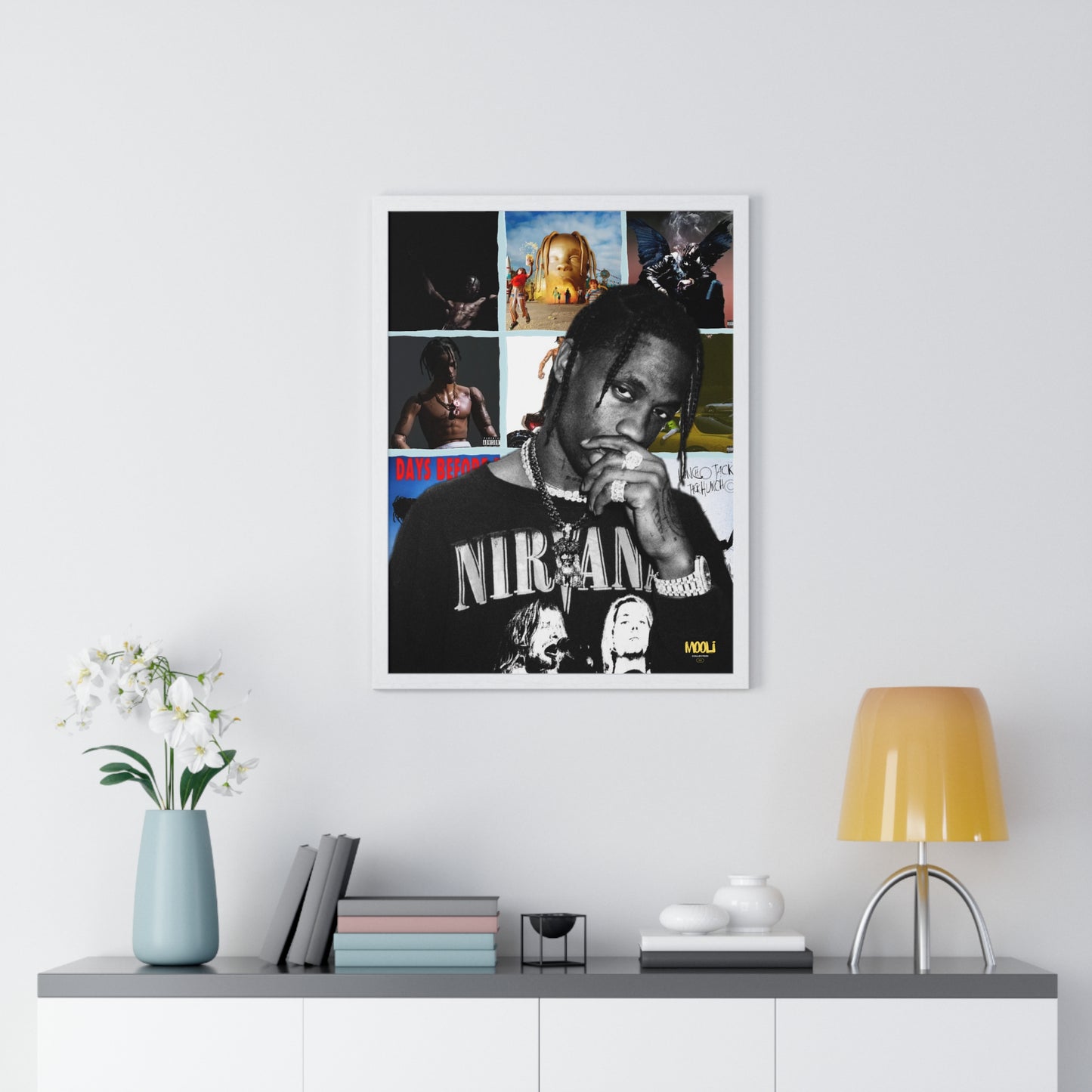 Travis Scott | Framed Discography Poster