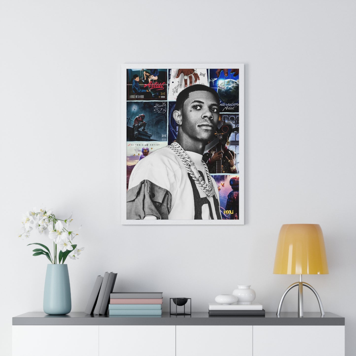 A Boogie wit da Hoodie | Framed Discography Poster