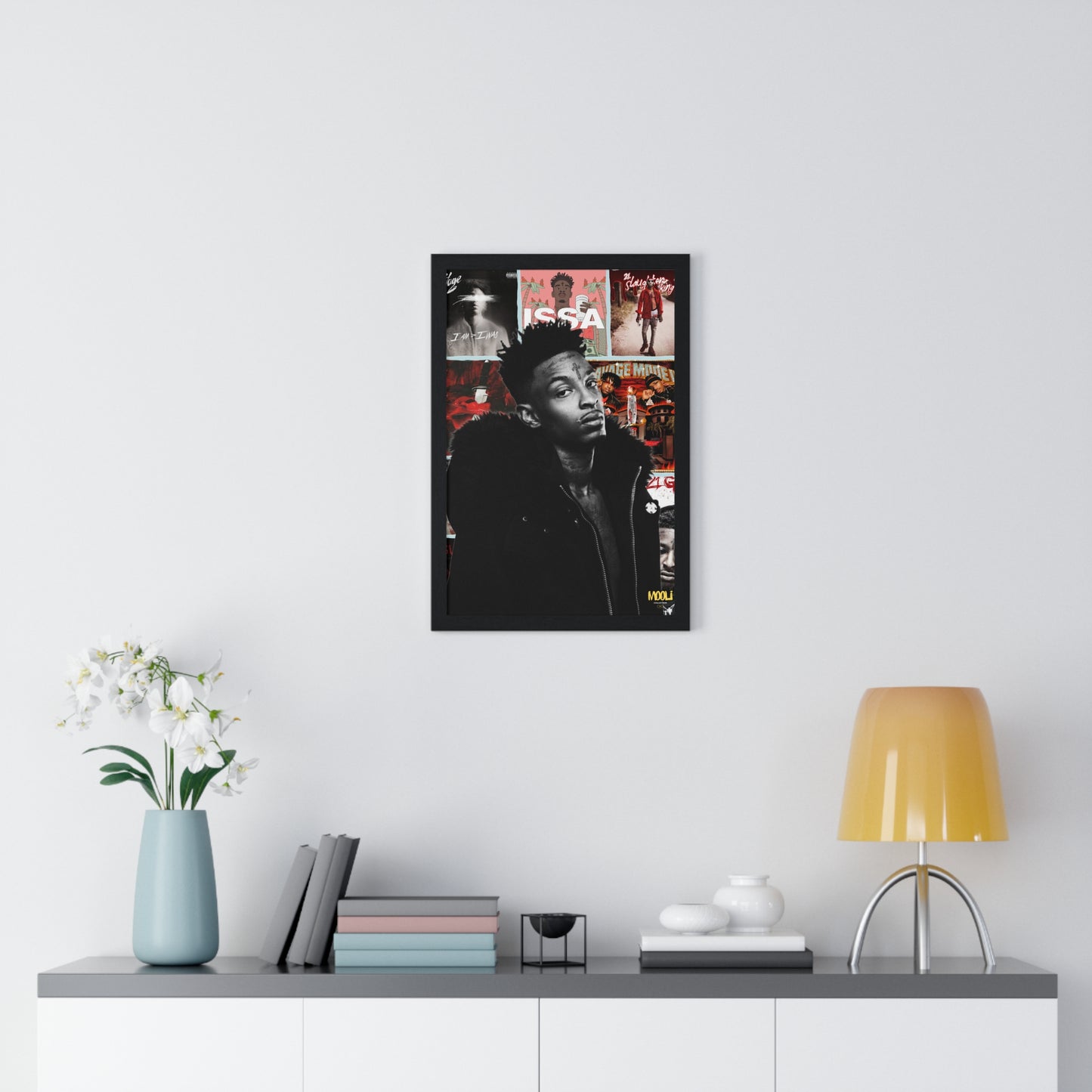 21 Savage | Framed Discography Poster