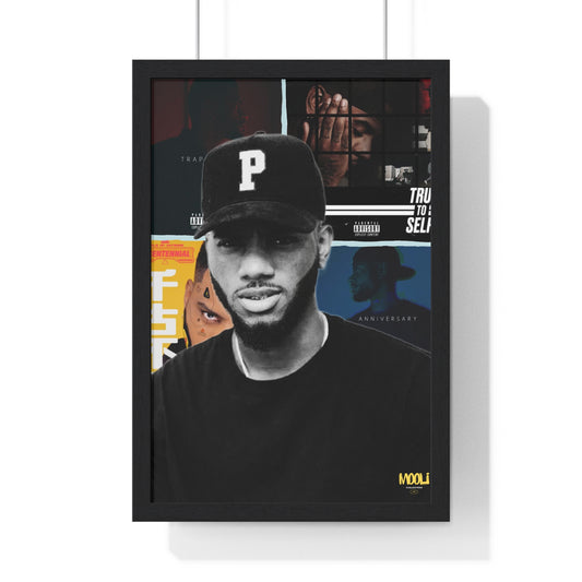 Bryson Tiller | Framed Discography Poster