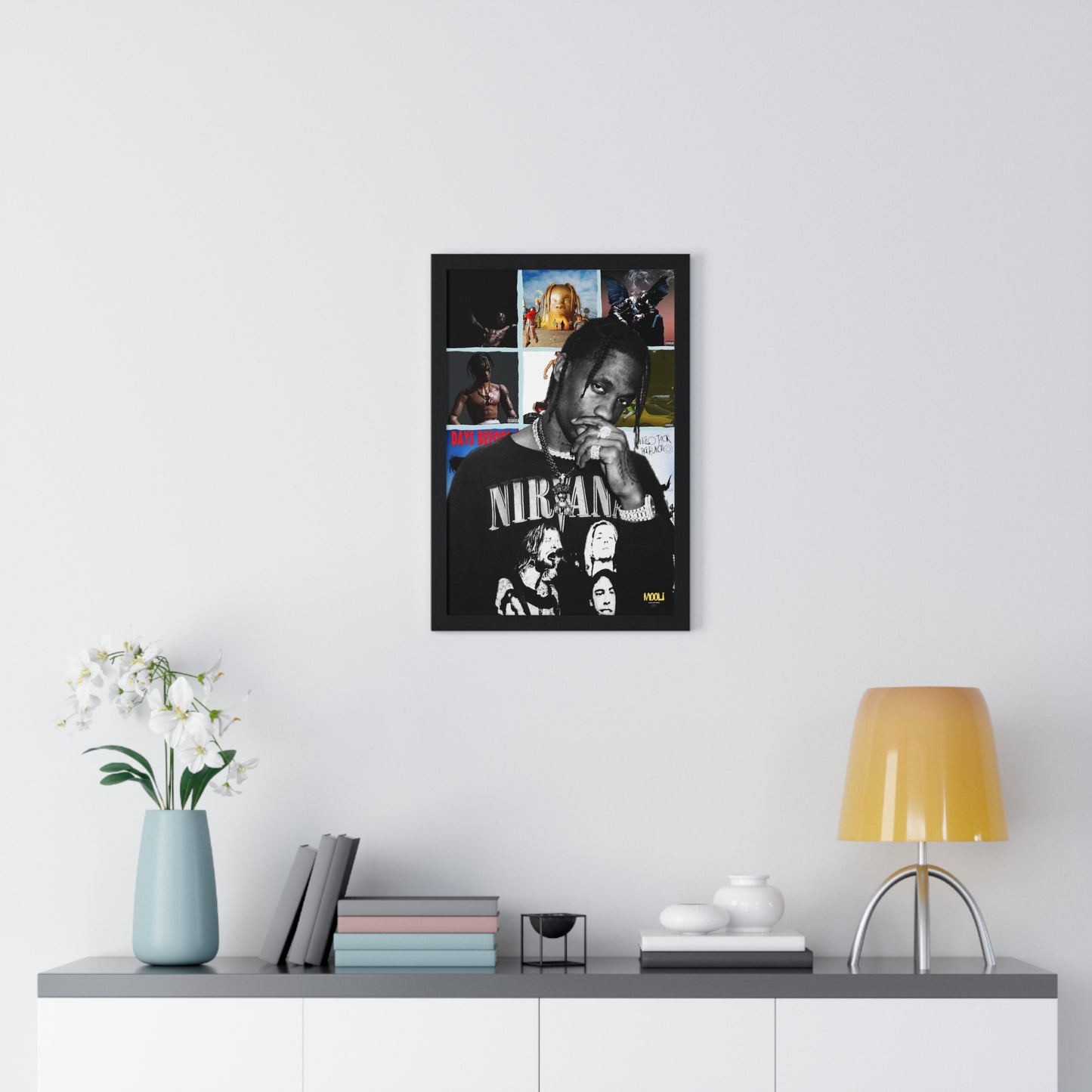 Travis Scott | Framed Discography Poster