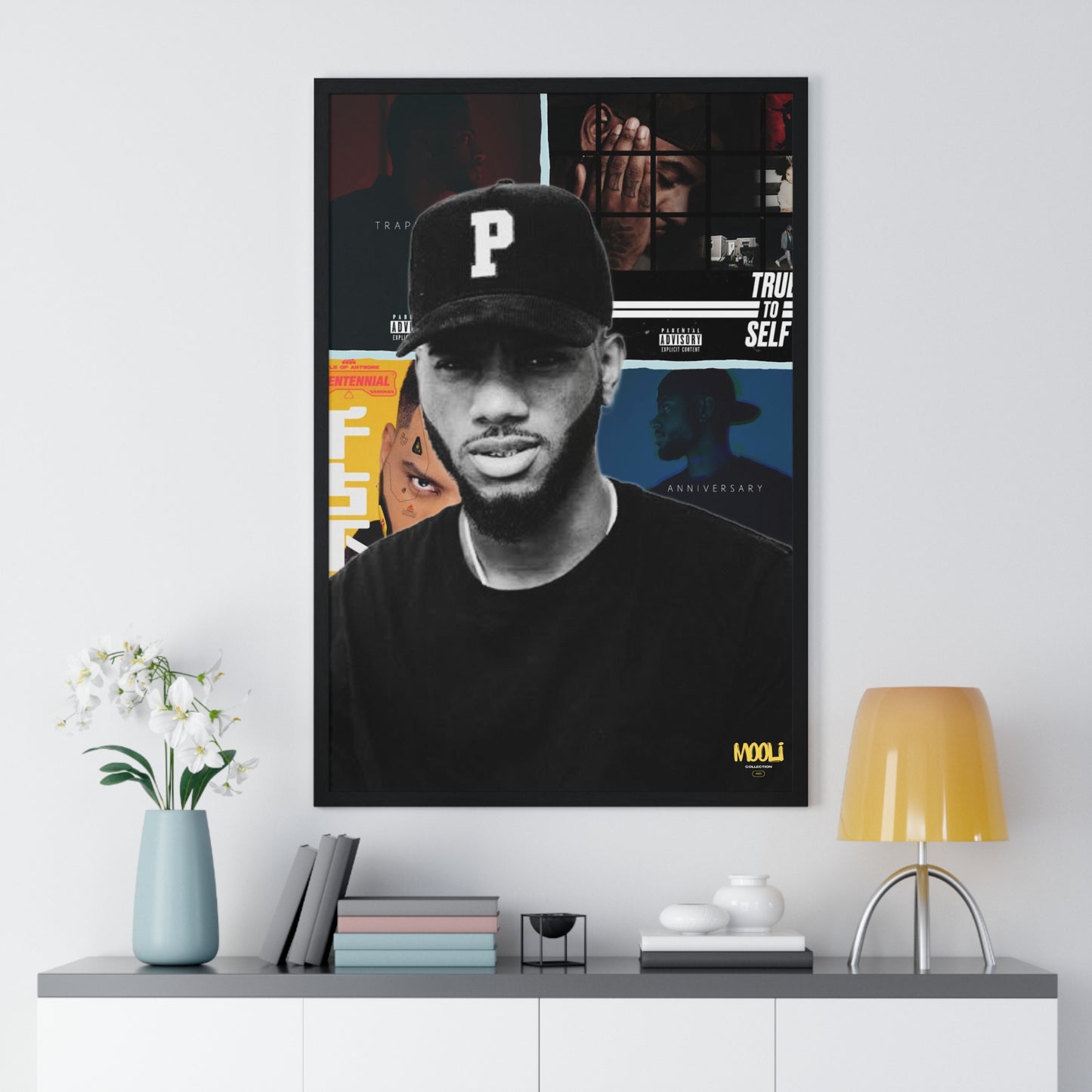 Bryson Tiller | Framed Discography Poster