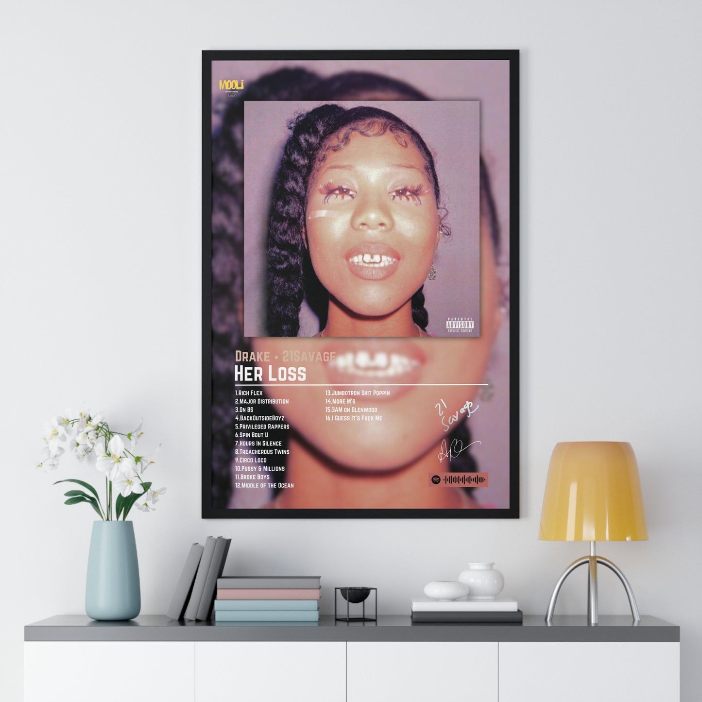Her Loss | Framed Poster
