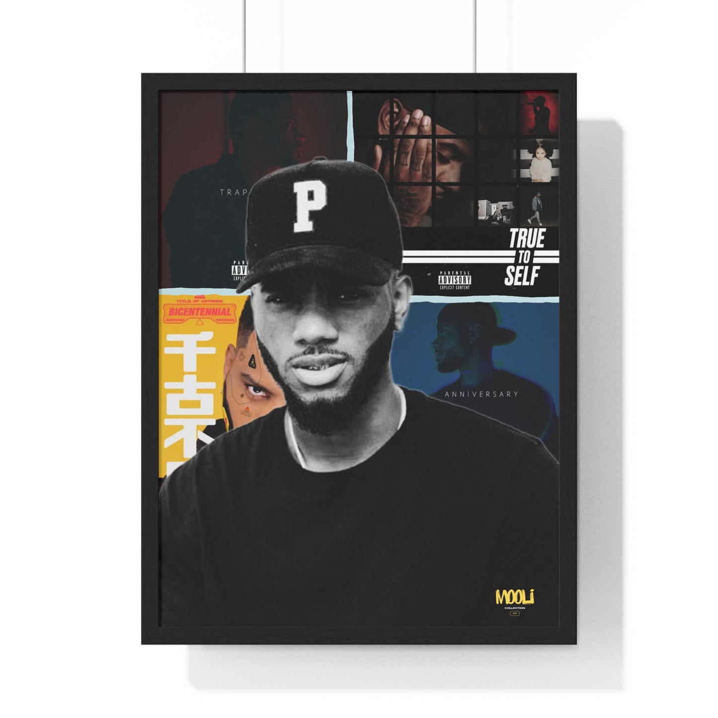 Bryson Tiller | Framed Discography Poster