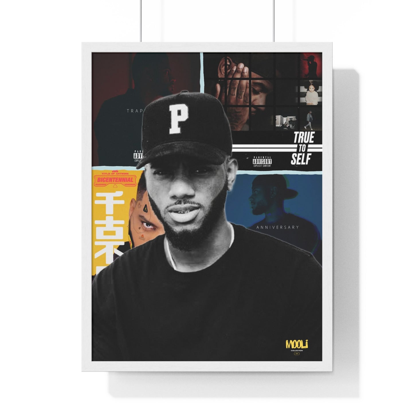 Bryson Tiller | Framed Discography Poster