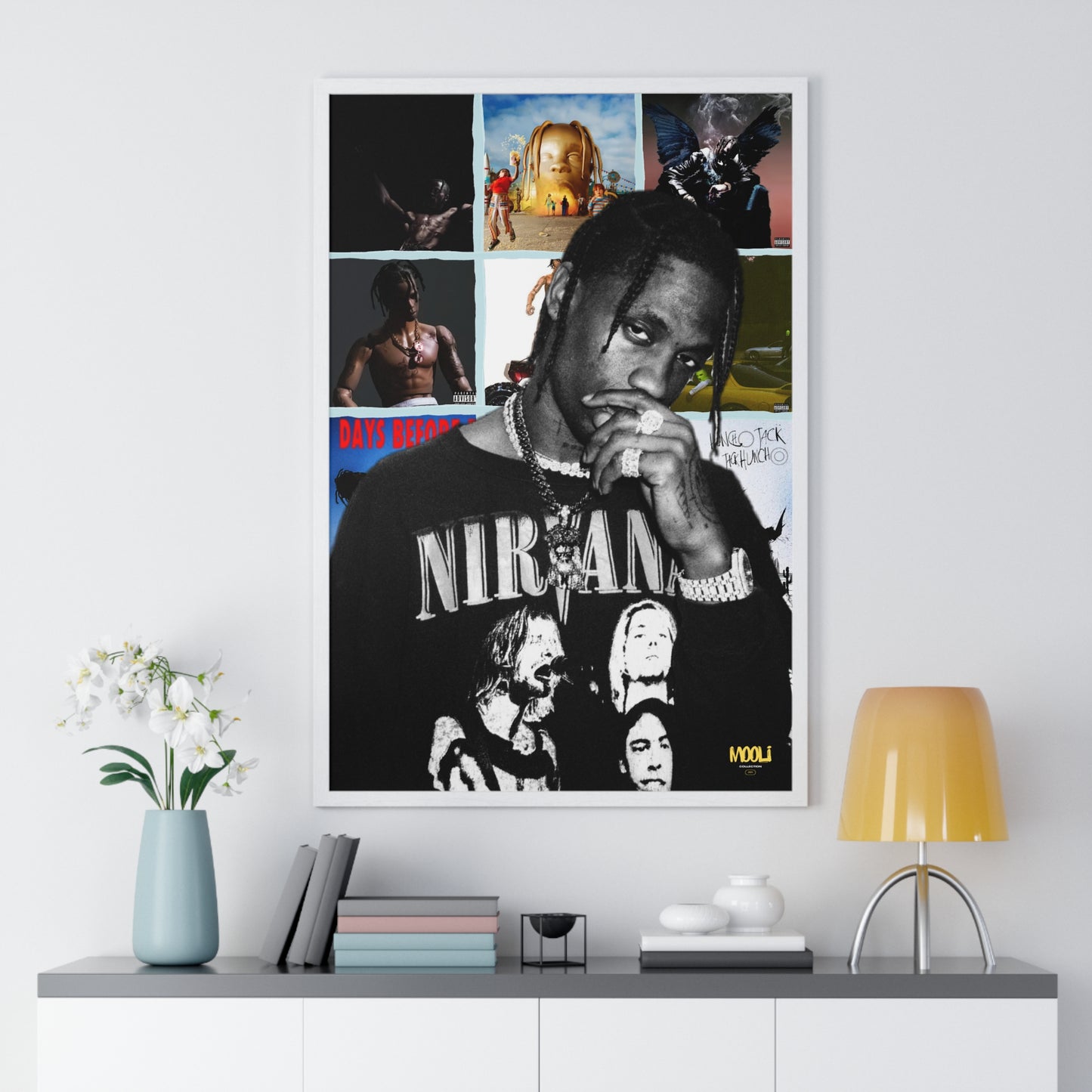 Travis Scott | Framed Discography Poster
