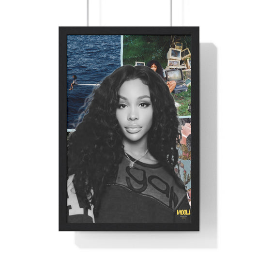SZA | Framed Discography Poster