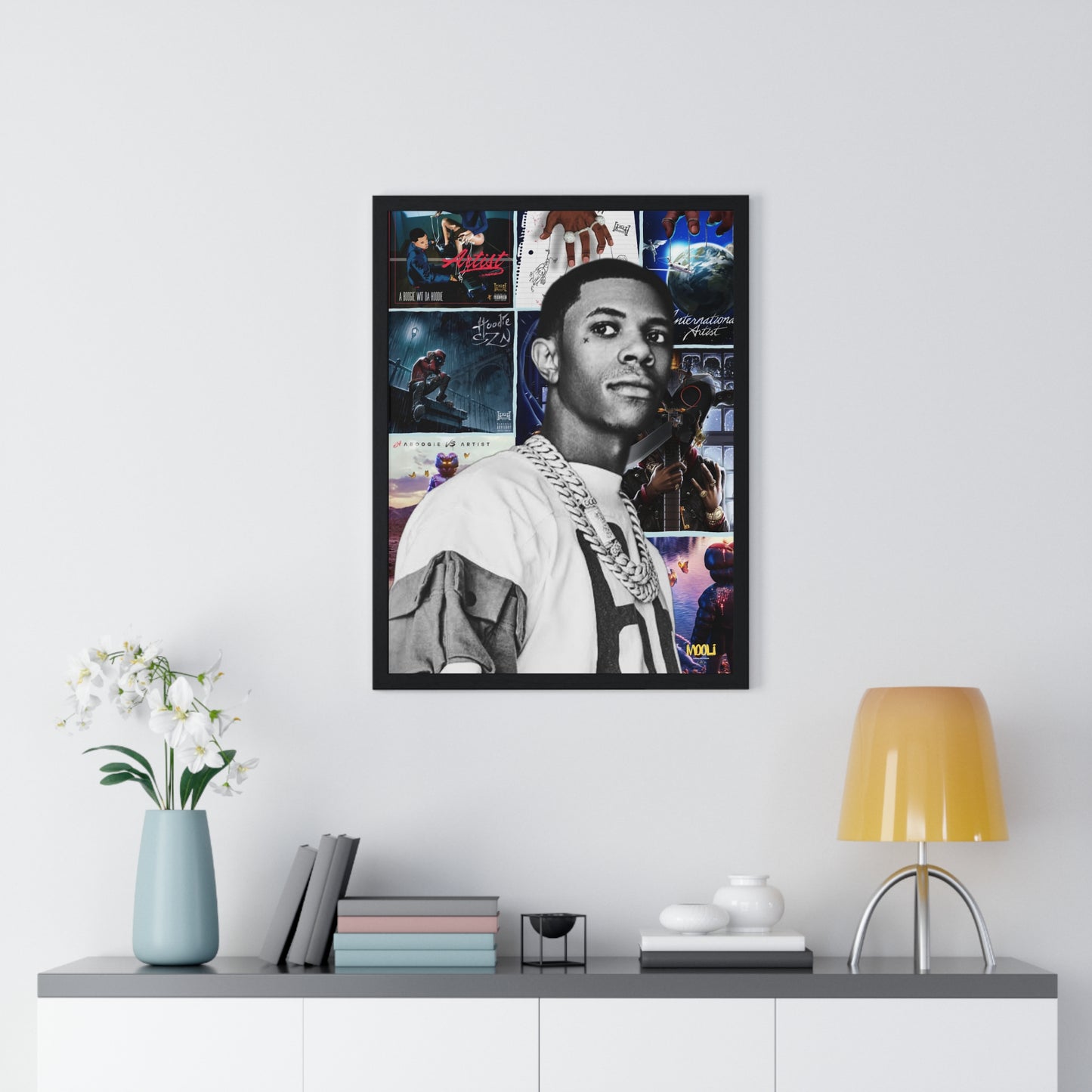 A Boogie wit da Hoodie | Framed Discography Poster