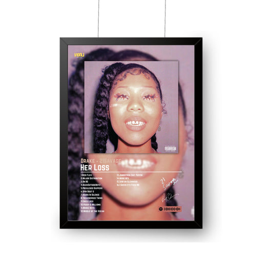 Drake Album Poster | Her Loss
