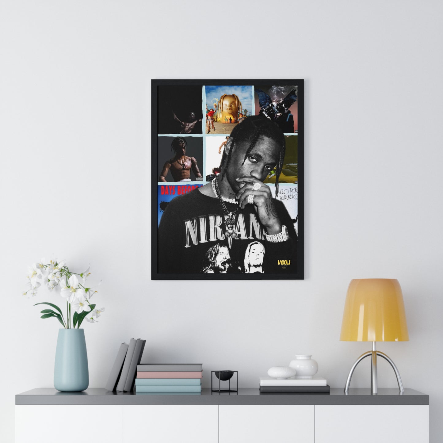 Travis Scott | Framed Discography Poster