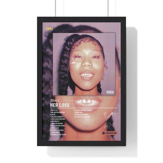 Her Loss | Framed Poster