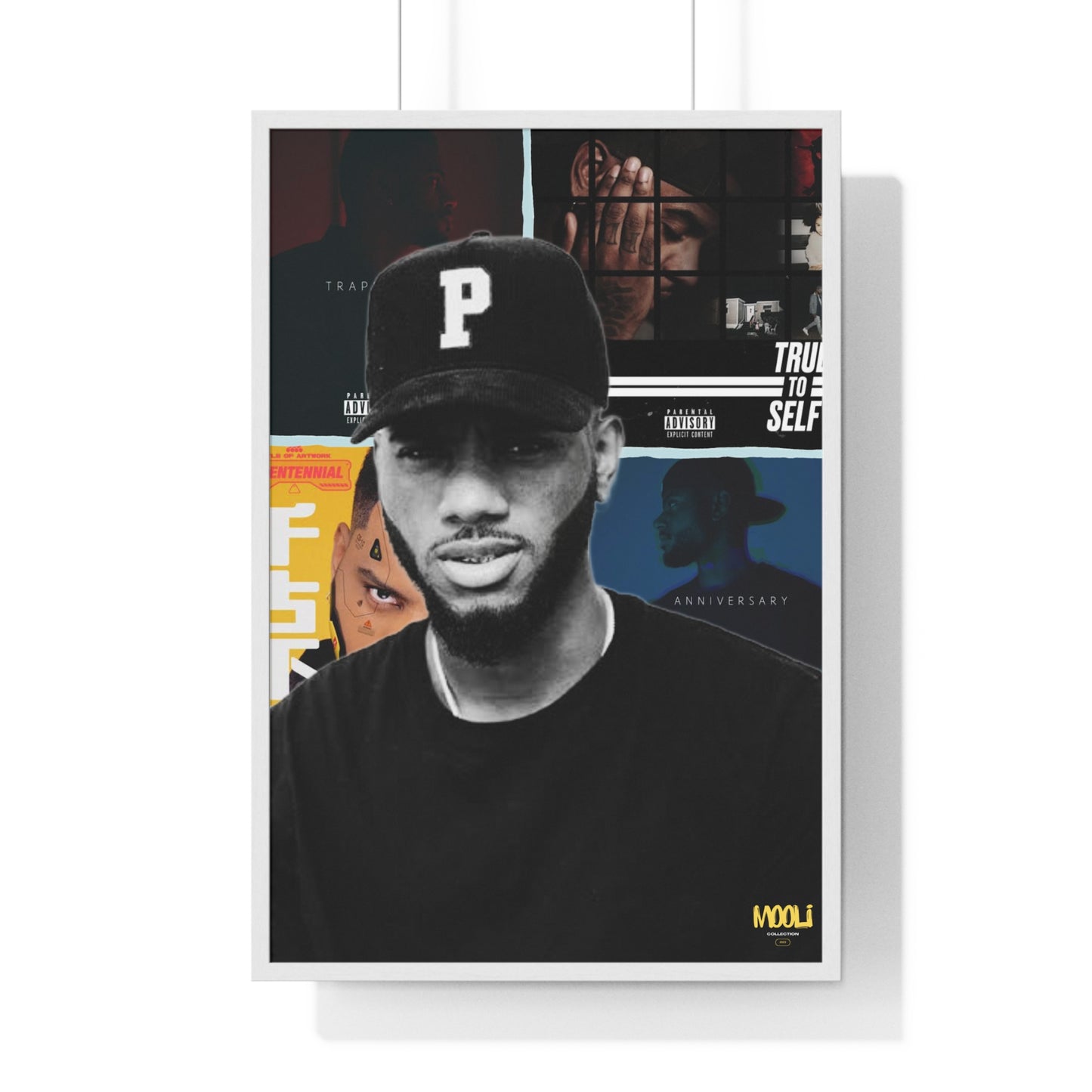 Bryson Tiller | Framed Discography Poster
