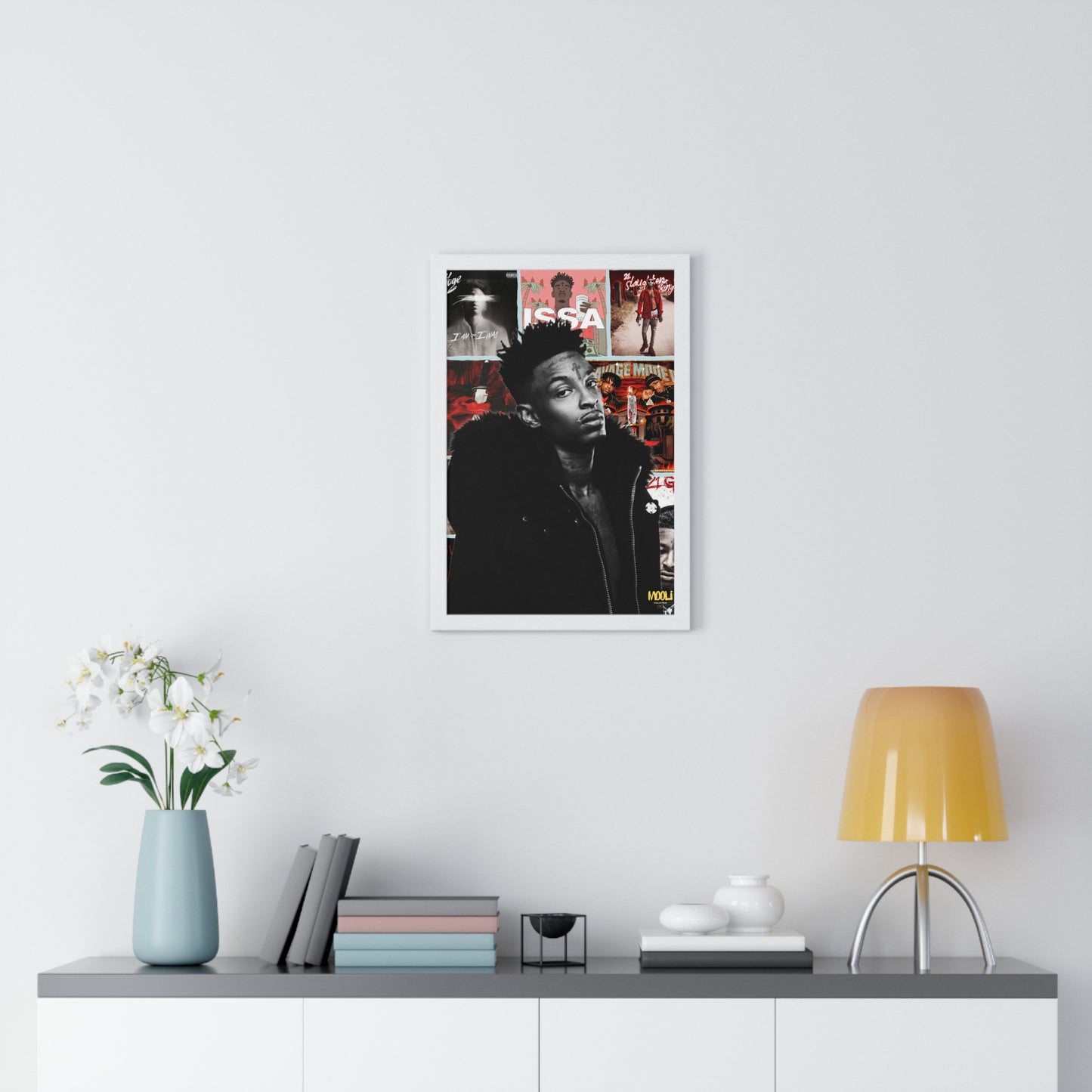 21 Savage | Framed Discography Poster