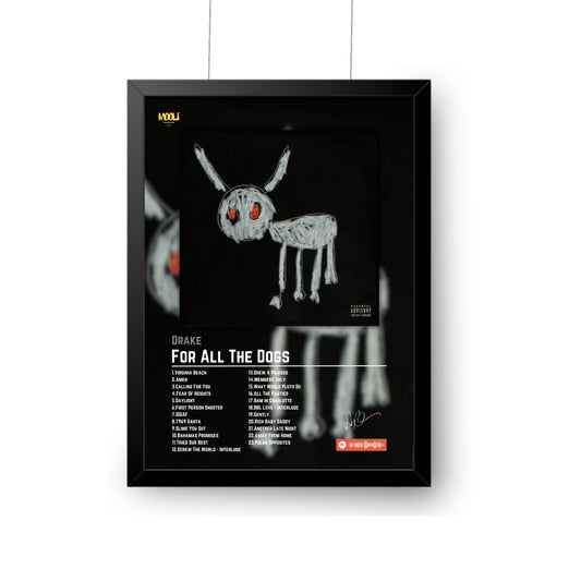Drake Album Poster | For All The Dogs