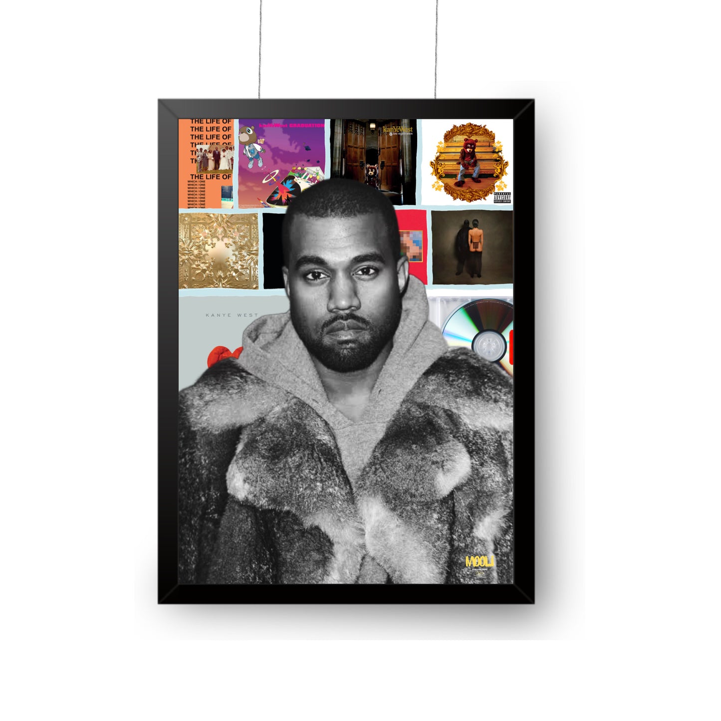KANYE WEST | Discography Poster