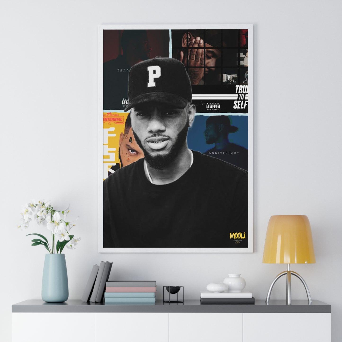 Bryson Tiller | Framed Discography Poster
