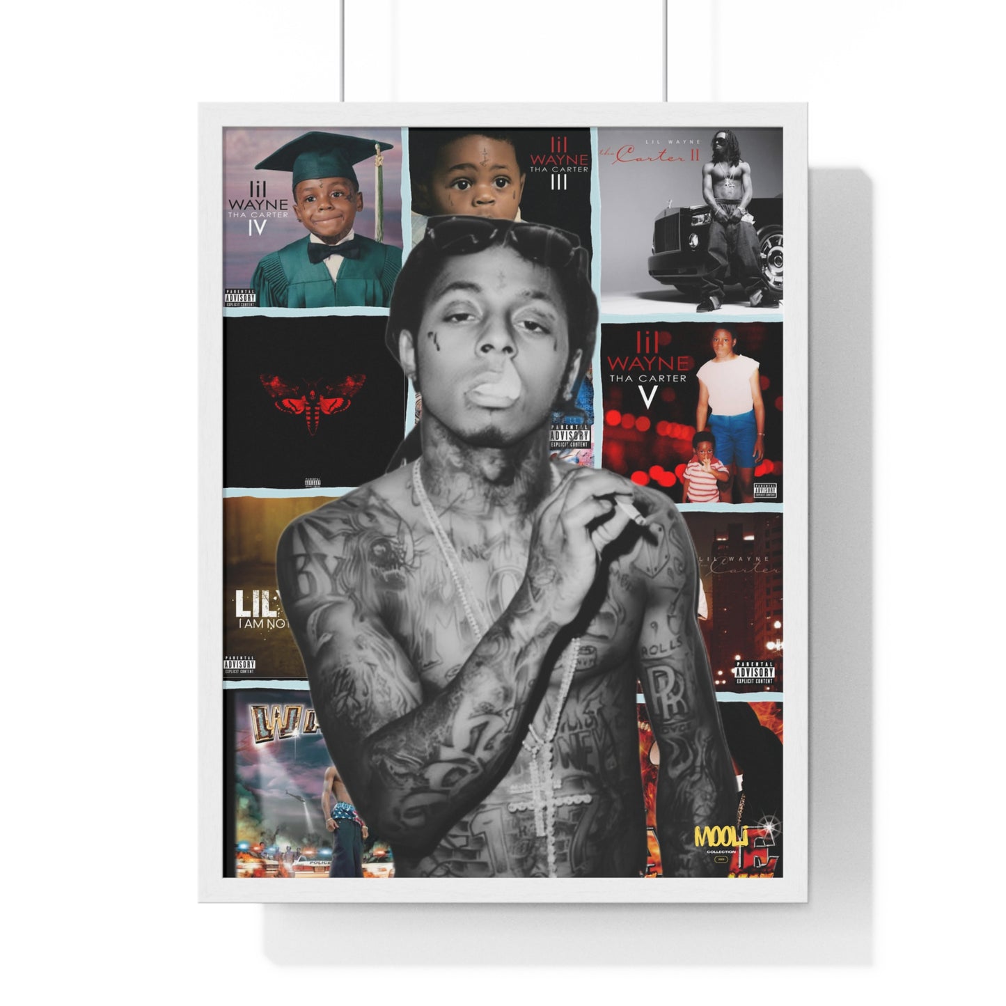 Lil Wayne | Framed Discography Poster