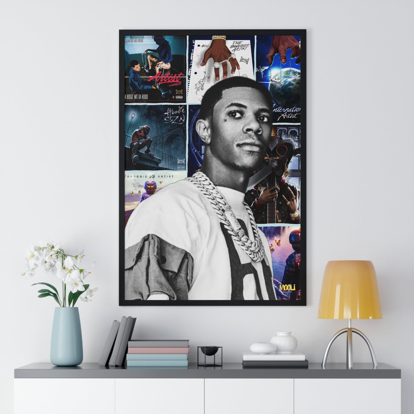 A Boogie wit da Hoodie | Framed Discography Poster