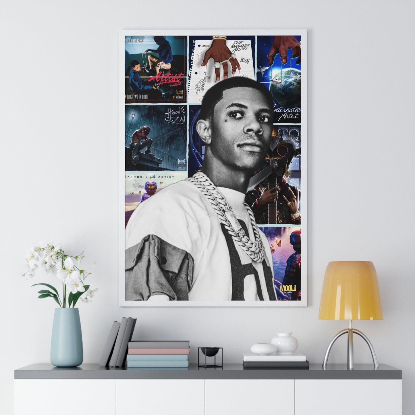 A Boogie wit da Hoodie | Framed Discography Poster