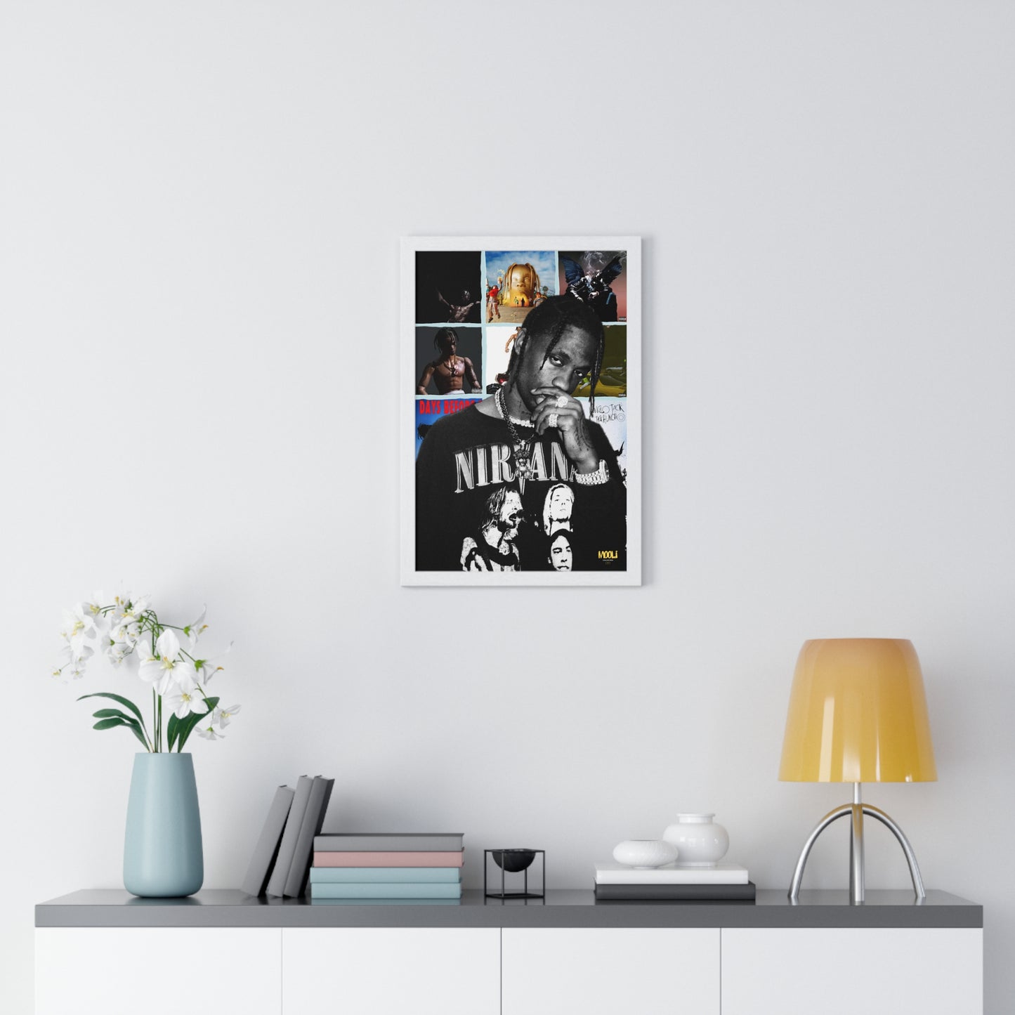 Travis Scott | Framed Discography Poster