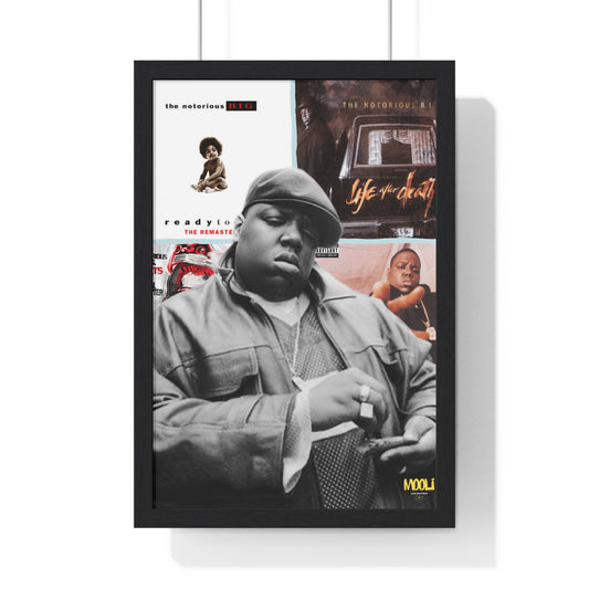 Notorious B.I.G. | Framed Discography Poster